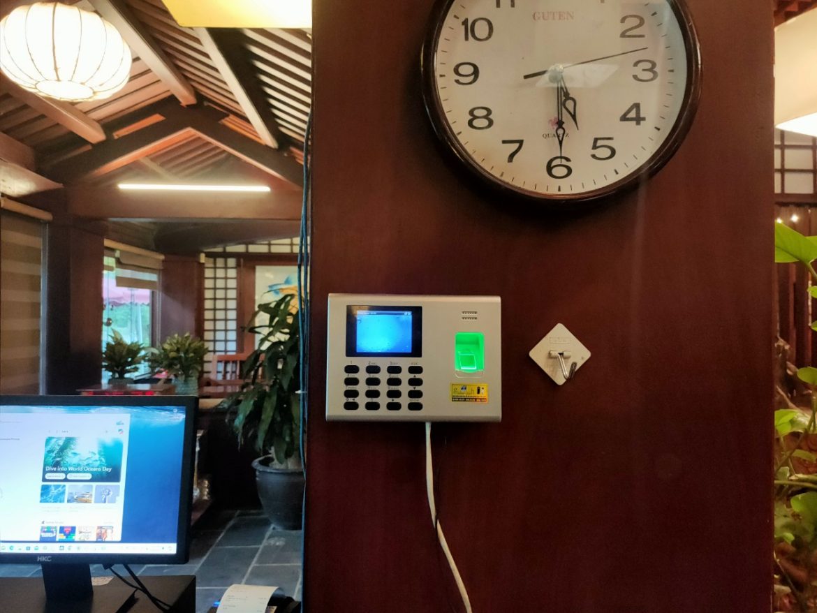 Lắp đặt máy chấm công Bắc Giang