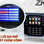 Máy chấm công sai giờ – nguyên nhân & cách chỉnh